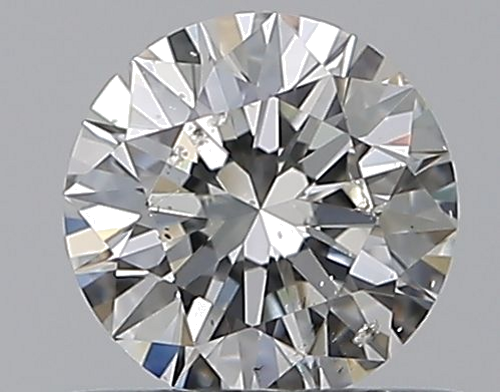 0.5 carat H-SI2 Excellent cut Natūralus Round Deimantas (1)