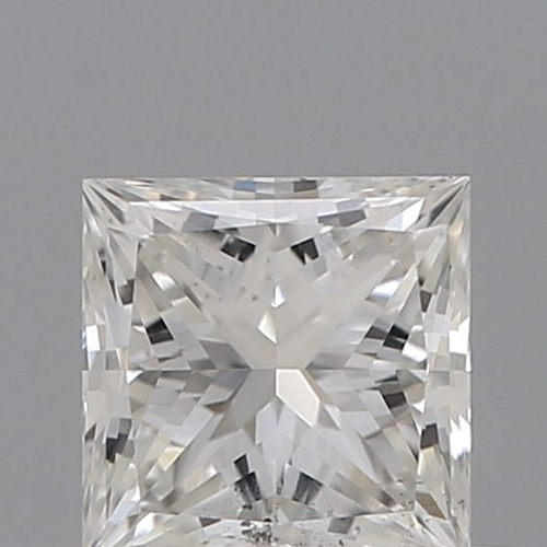 0.4 carat F-SI2 Natūralus Princess Deimantas (1)