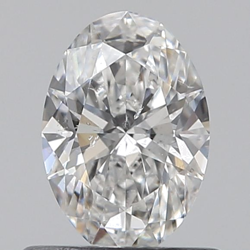 0.55 carat E-SI1 Natūralus Oval Deimantas (1)