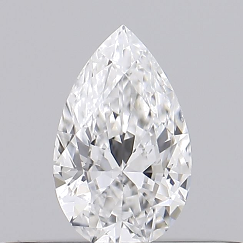 0.18 carat D-SI1 Natūralus Pear Deimantas (1)