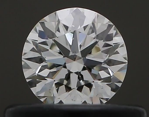 0.31 carat I-SI1 Excellent cut Natūralus Round Deimantas (1)