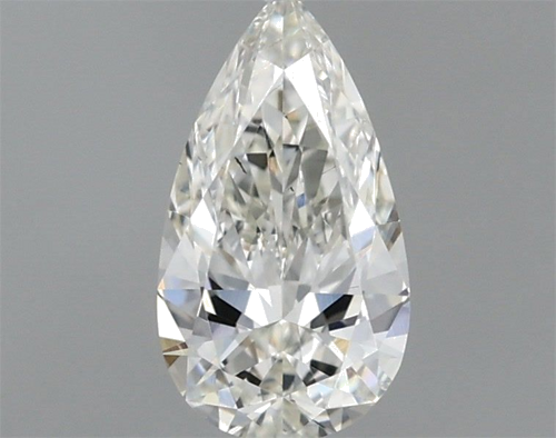 0.5 carat I-SI2 Natūralus Pear Deimantas (1)