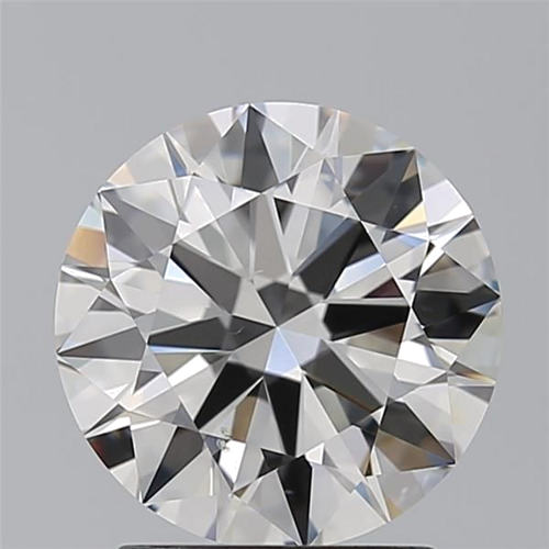 2.19 carat I-SI1 Excellent cut Natūralus Round Deimantas (1)