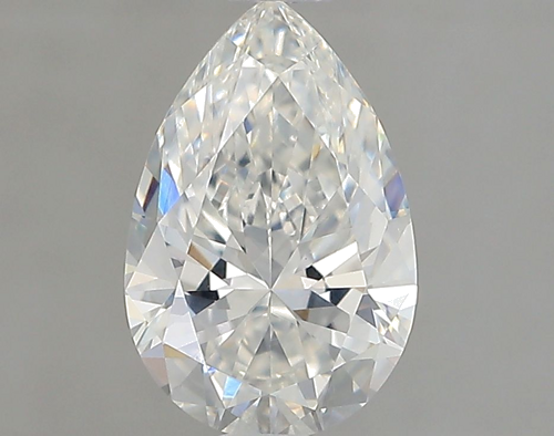 1.0 carat G-SI1 Natūralus Pear Deimantas (1)