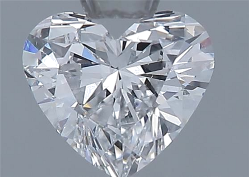 0.5 carat D-SI1 Natūralus Heart Deimantas (1)