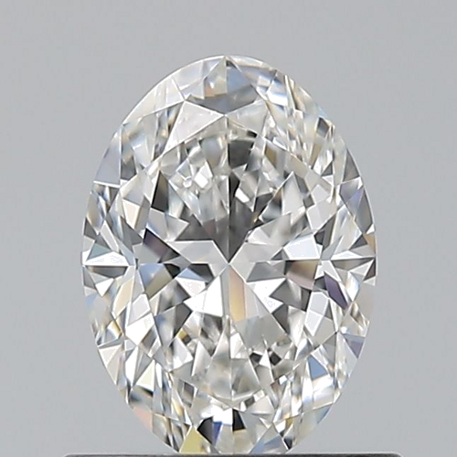 0.71 carat G-VVS2 Natūralus Oval Deimantas (1)
