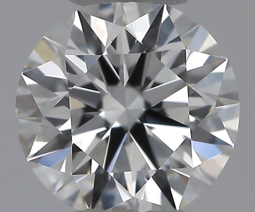 0.37 carat F-VVS1 Excellent cut Natūralus Round Deimantas (1)