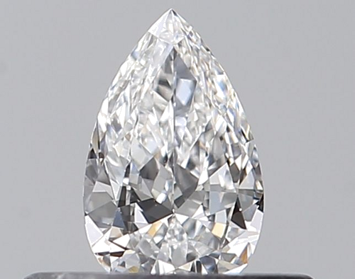 0.25 carat E-VVS2 Natūralus Pear Deimantas (1)