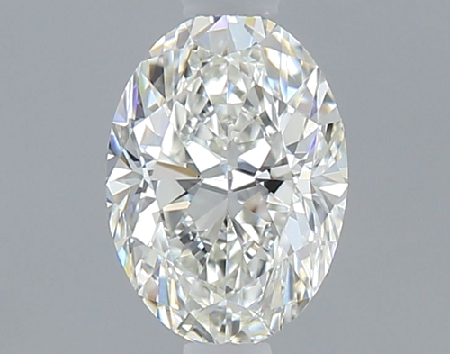 0.5 carat H-VVS2 Natūralus Oval Deimantas (1)