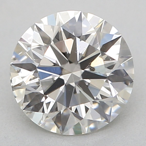 0.61 carat I-SI2 Excellent cut Natūralus Round Deimantas (1)