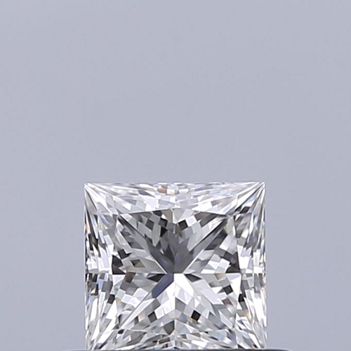 0.42 carat E-VVS1 Natūralus Princess Deimantas (1)