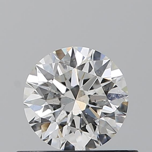 0.5 carat G-SI2 Excellent cut Natūralus Round Deimantas (1)