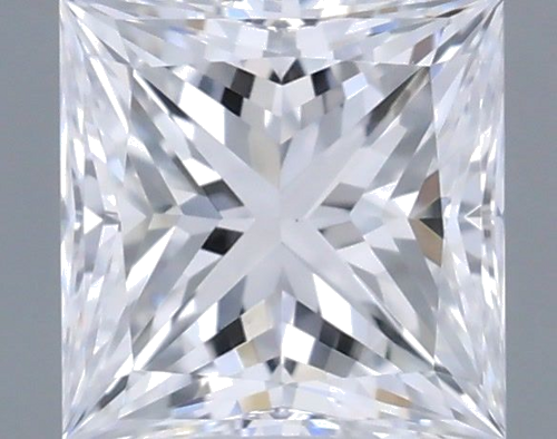 0.32 carat D-VS1 Natūralus Princess Deimantas (1)
