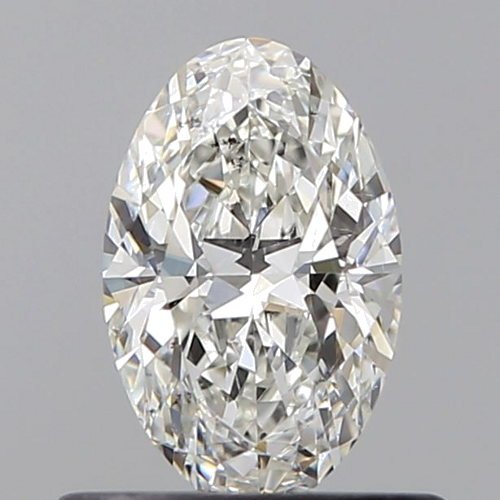 0.51 carat G-SI1 Natūralus Oval Deimantas (1)