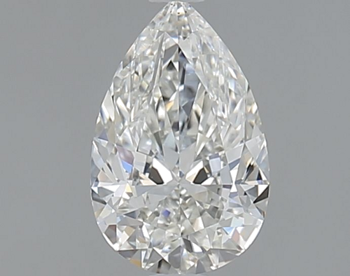 1.0 carat I-VS2 Natūralus Pear Deimantas (1)
