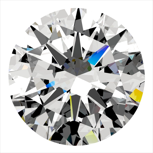 0.3 carat E-VS2 Very Good cut Natūralus Round Deimantas (1)