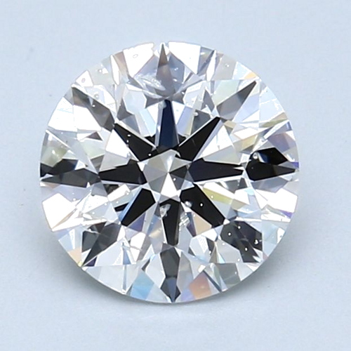 1.7 carat D-SI2 Excellent cut Natūralus Round Deimantas (1)