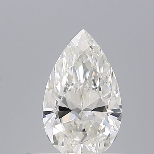 0.41 carat G-VVS1 Natūralus Pear Deimantas (1)
