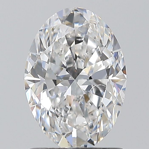 1.2 carat E-SI1 Natūralus Oval Deimantas (1)