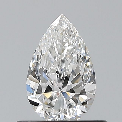 0.52 carat E-VS2 Natūralus Pear Deimantas (1)