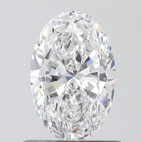 0.7 carat D-SI1 Natūralus Oval Deimantas (1)