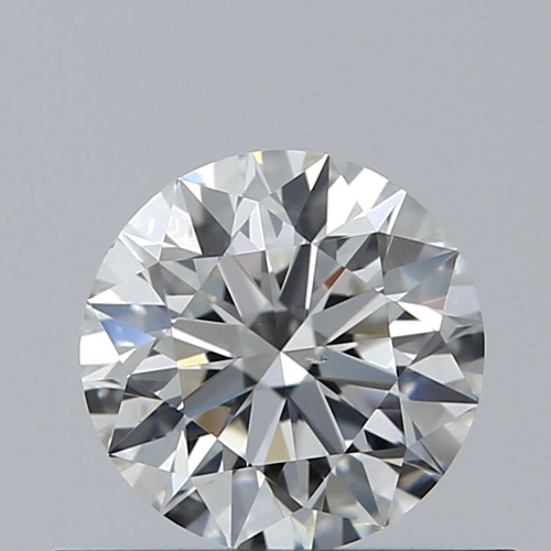 0.51 carat I-SI1 Excellent cut Natūralus Round Deimantas (1)