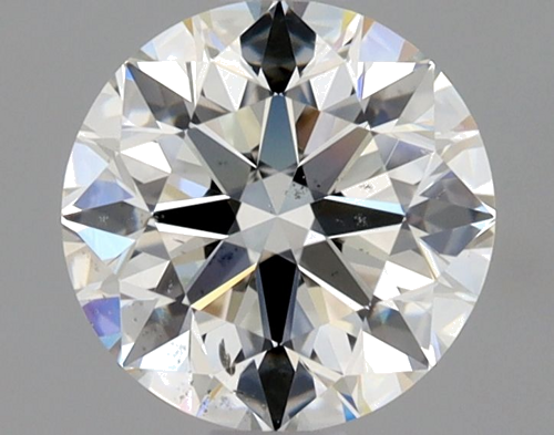 0.9 carat I-SI1 Excellent cut Natūralus Round Deimantas (1)