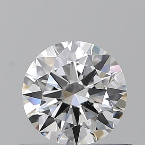 0.53 carat E-SI1 Excellent cut Natūralus Round Deimantas (1)