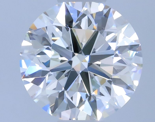 0.53 carat F-VVS2 Excellent cut Natūralus Round Deimantas (1)
