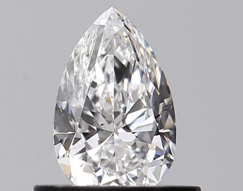 0.55 carat E-VS2 Natūralus Pear Deimantas (1)