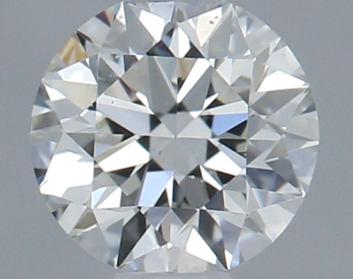 0.31 carat H-SI1 Excellent cut Natūralus Round Deimantas (1)