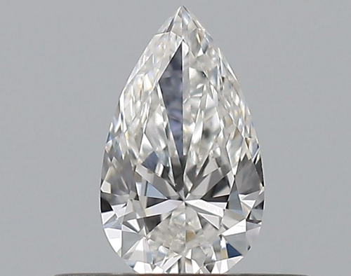 0.3 carat F-VS1 Natūralus Pear Deimantas (1)