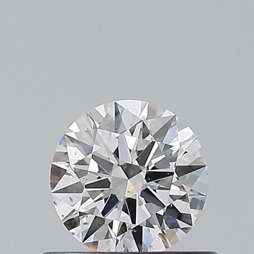 0.51 carat E-SI1 Excellent cut Natūralus Round Deimantas (1)