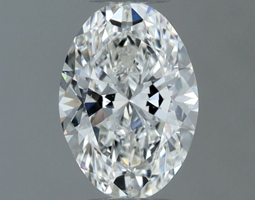 0.5 carat G-VS2 Natūralus Oval Deimantas (1)