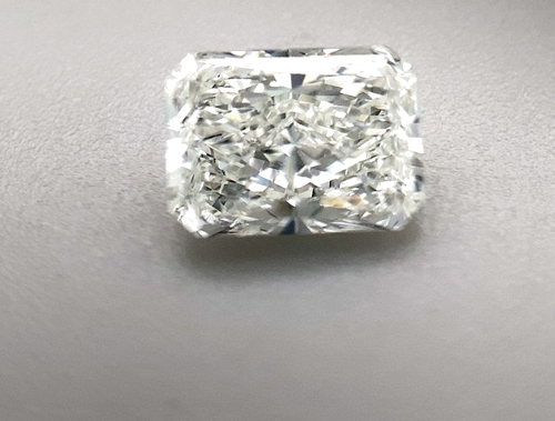 1.22 carat G-VVS1 Natūralus Radiant Deimantas (1)
