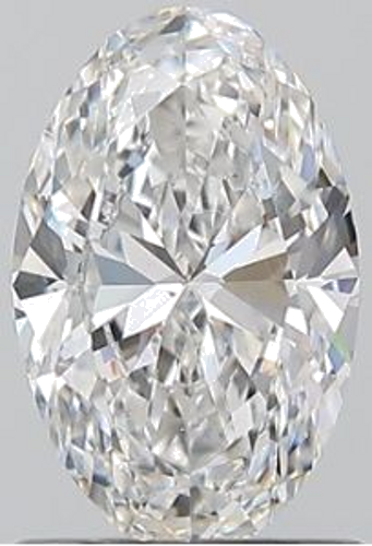 1.0 carat E-SI1 Natūralus Oval Deimantas (1)
