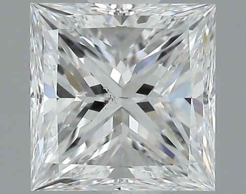 1.5 carat D-SI1 Natūralus Princess Deimantas (1)