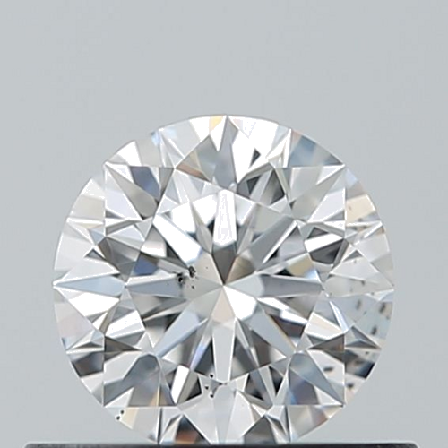 0.5 carat D-SI1 Excellent cut Natūralus Round Deimantas (1)