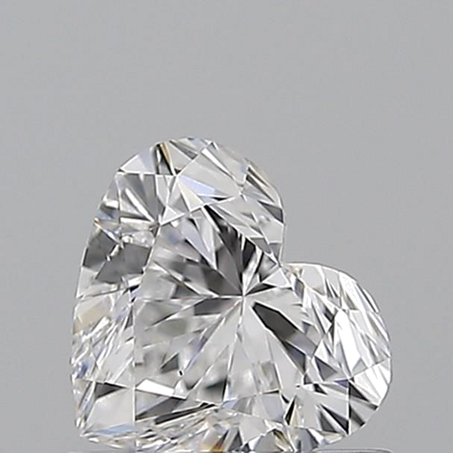 0.7 carat D-VS2 Natūralus Heart Deimantas (1)