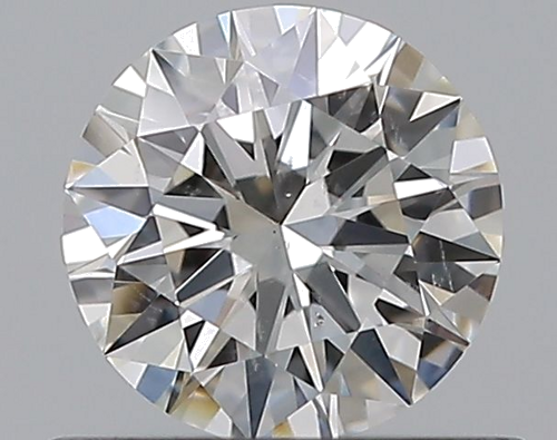 0.55 carat G-SI2 Excellent cut Natūralus Round Deimantas (1)