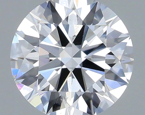 0.42 carat F-SI1 Excellent cut Natūralus Round Deimantas (1)