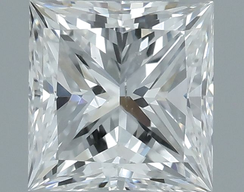 0.4 carat D-SI1 Natūralus Princess Deimantas (1)