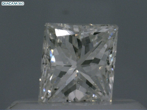 0.33 carat J-VS2 Natūralus Princess Deimantas (1)