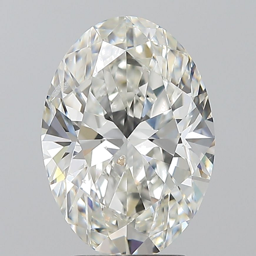 3.01 carat I-SI2 Natūralus Oval Deimantas (1)