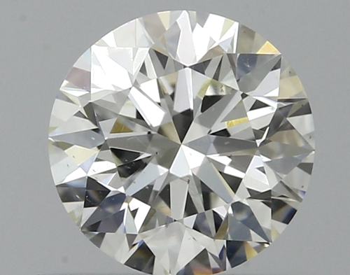 0.56 carat I-SI1 Excellent cut Natūralus Round Deimantas (1)