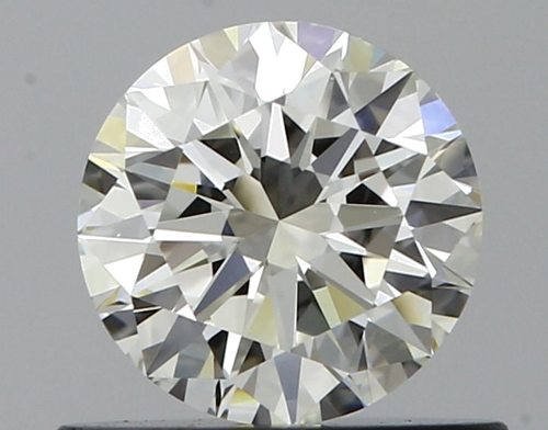 0.55 carat I-VVS1 Excellent cut Natūralus Round Deimantas (1)