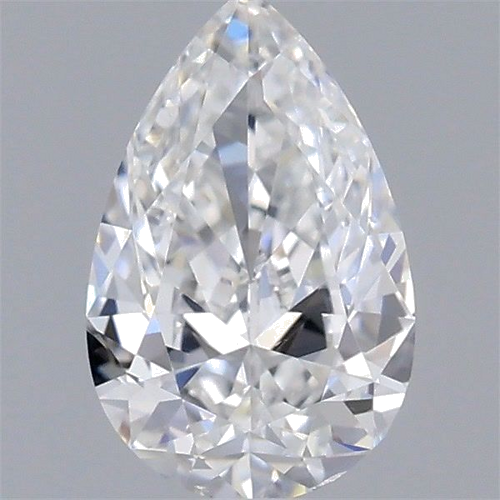 0.4 carat E-SI1 Natūralus Pear Deimantas (1)