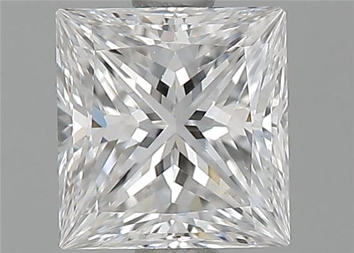 1.02 carat E-VVS2 Natūralus Princess Deimantas (1)