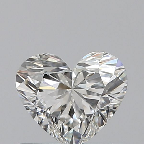 0.5 carat I-VVS1 Natūralus Heart Deimantas (1)