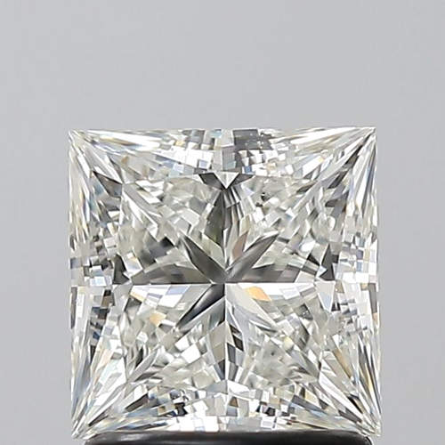 1.56 carat I-SI2 Natūralus Princess Deimantas (1)